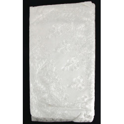 Nappe ronde 2 m + 12 serviettes décor d