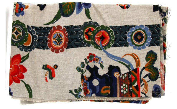 BUTTERFLY 1984 - Coupon de tissu d'ameub