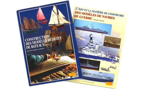 MODELISME NAVAL - 2 livres "Construction
