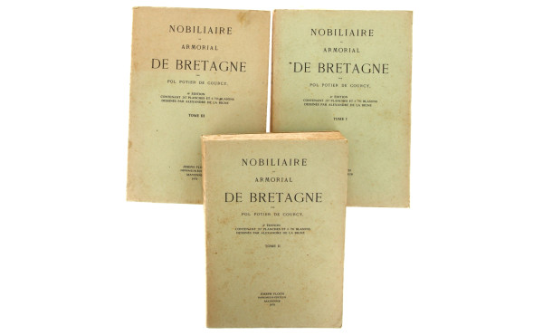 POTIER de COURCY (Pol) "Nobiliaire et A