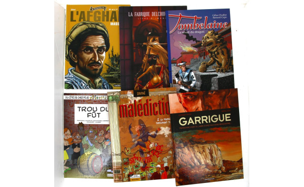 Lot de 20 BD diverses