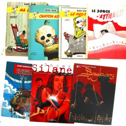 Lot de 21 BD diverses (sa c rouge Idefix