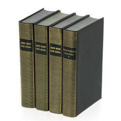 PLEIADE - SAINT BEUVE 4 volumes: Port Ro