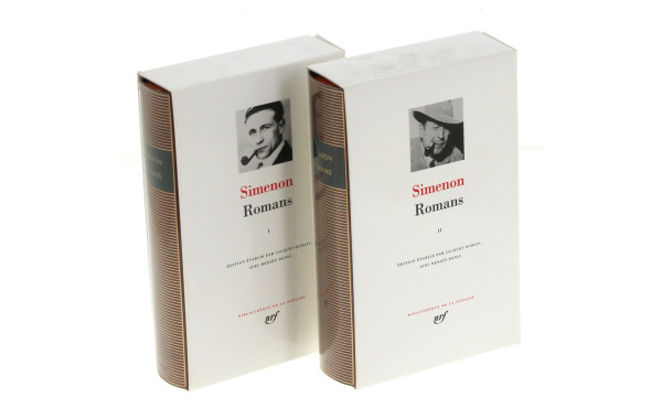 PLEIADE - SIMENON T1 et T2 "romans" sous