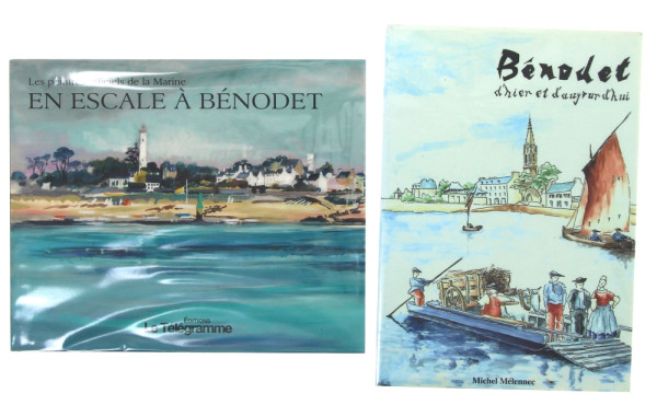 BENODET - Lot de 2 ouvrages : Michel Mél