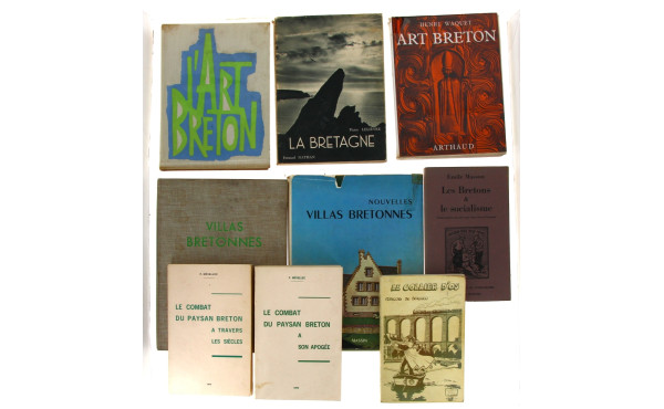 BRETAGNE - 15 livres divers