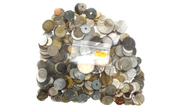 France et étrangers - Vrac de monnaie es