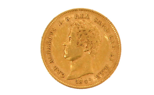 Pièce de 20 L "1849" en or jaune