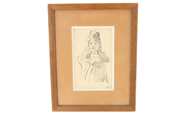 Louis VALTAT (1869-1952) "Fillette", tir