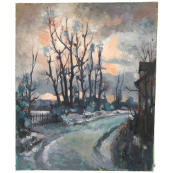 Roger HAROT (1928-2003) "Paysage, le soi