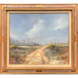 Dany LUCAS (1942-2011) "Paysage en Finis