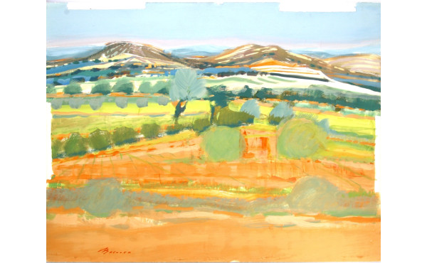 Jacques BRENNER (1936-2023) "Paysage aux