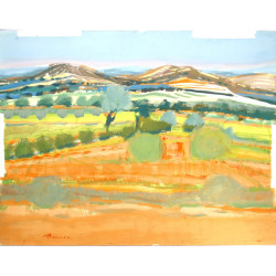 Jacques BRENNER (1936-2023) "Paysage aux