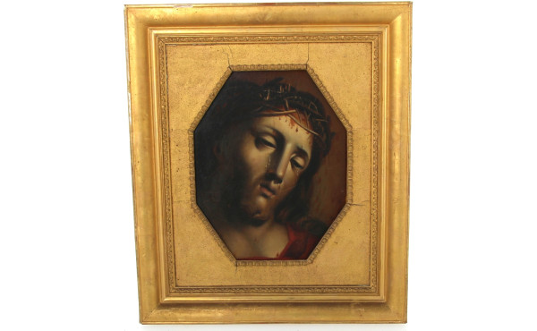 Emile CHARBEL (XIXème) "Portrait de Chri