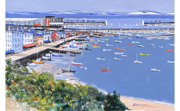 Jacques BRENNER (1936-2023) "Le port de 