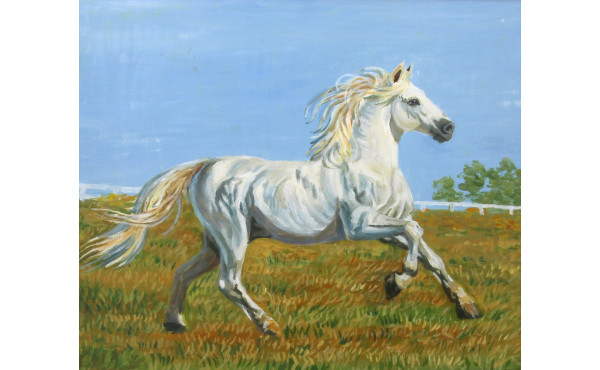 Elisabeth NOURY (Xxè-XXIè) "Galop dans l