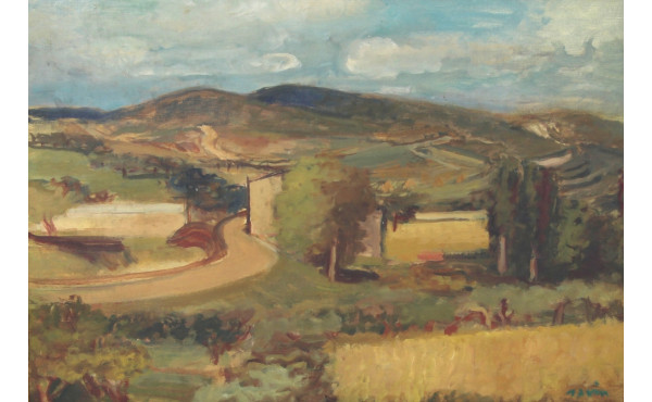 Maurice Louis SAVIN (1894-1973) "Paysage