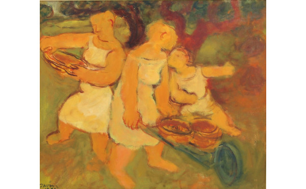 Maurice Louis SAVIN (1894-1973) "Cueille