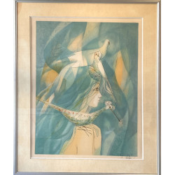 Jean-Baptiste VALADIÉ (1933) "Jeune fill