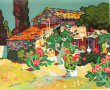 Guy CHARON (1927-2021) "Jardin fleuri", 
