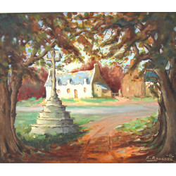 R. ROUSSEL (Xxème) "Calvaire de St Germa