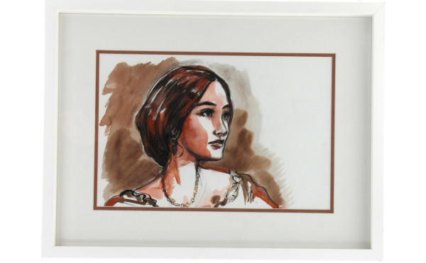 Attribué à Gwendal LEMERCIER - Portrait 