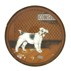 Ecole Française vers 1920 "Fox à la cons