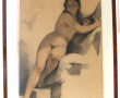 Ecole Française XIXème "Nu féminin acadé
