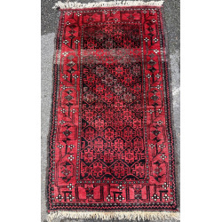 Tapis en laine points noués 150 x 86 cm