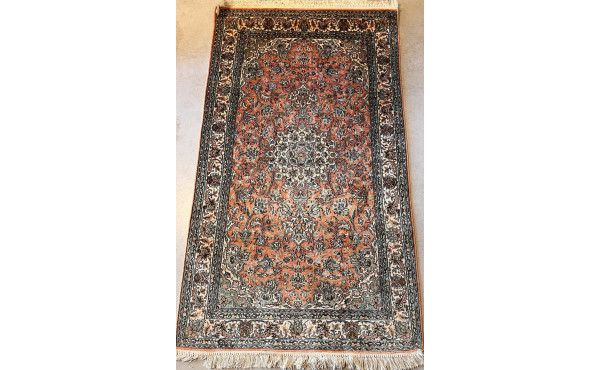 Tapis indien en laine, 156 x 95 cm