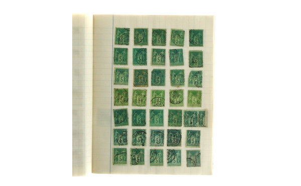 France - Etude de plus de 1560 TP oblité