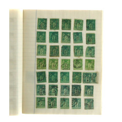 France - Etude de plus de 1560 TP oblité