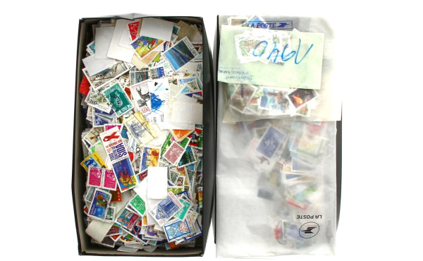 Vrac bien garni de TP oblitérés France (