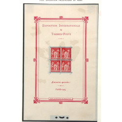 France - Bloc 1b expo philatélique Paris