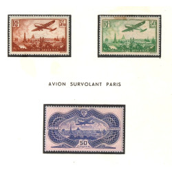 POSTE AERIENNE neufs avec charnières n° 