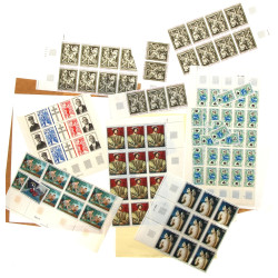 FRANCE - Fragments de feuilles de TP neu