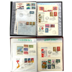 1er JOUR VIETNAM - 2 chemises avec des e