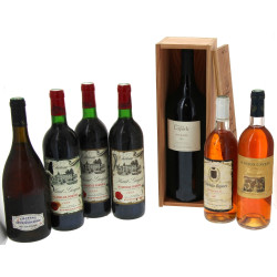 Lot de 7 bouteilles comprenant 1 Mg Cote