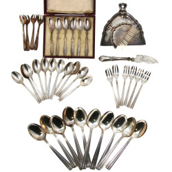 ARGENTAL - Lot comprenant 6 fourchettes 