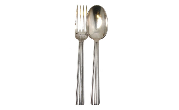 CHRISTOFLE - 10 fourchettes et 8 cuillèr