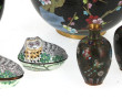 CHINE - Vase boule en cloisonné à décor 