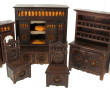 Ensemble de mobilier breton miniature : 
