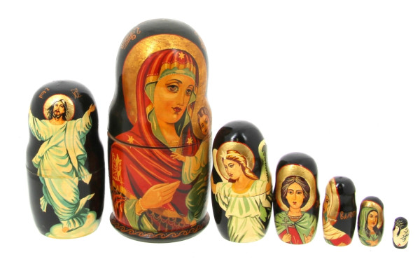 Poupées russes dont le plus grande est à