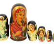 Poupées russes dont le plus grande est à