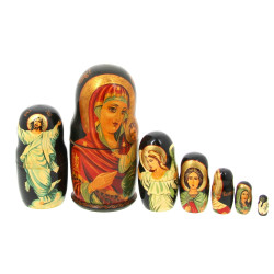 Poupées russes dont le plus grande est à