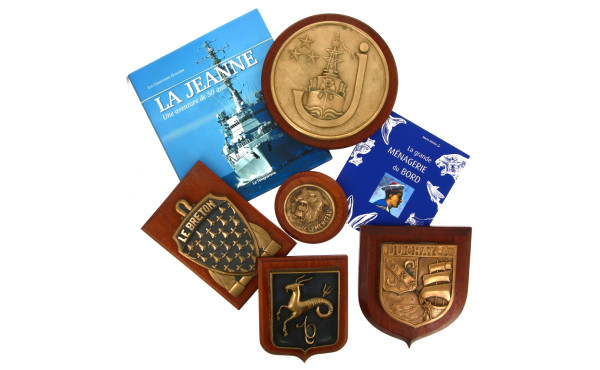 Thème MARINE - Lot de 5 tapes de bouche 