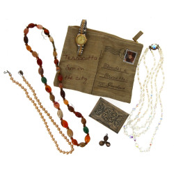 Pendentif en argent en forme d'hélice, p