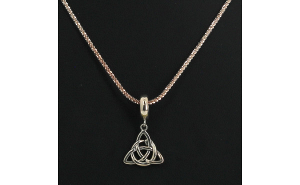 Pendentif en argent sur chaîne argent 92