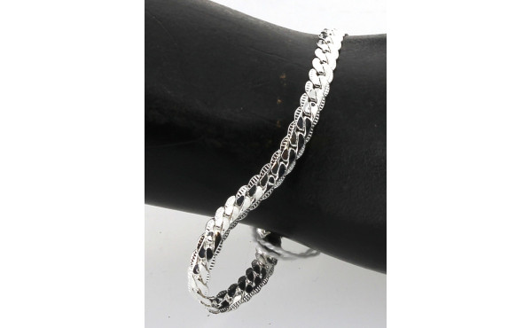 Bracelet ligne en argent 925ème, poids 7