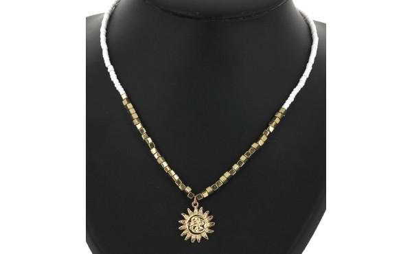 CHRISTIAN LACROIX - Collier en métal dor